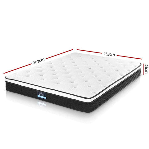 21cm Mattress Euro Top Queen