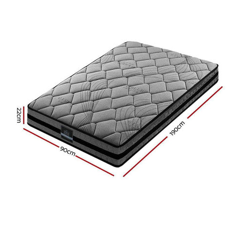 22cm Mattress Medium Firm Single