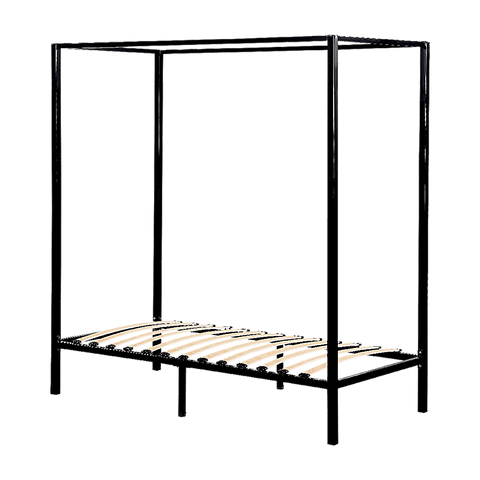 4 Four Poster Single Bed Frame