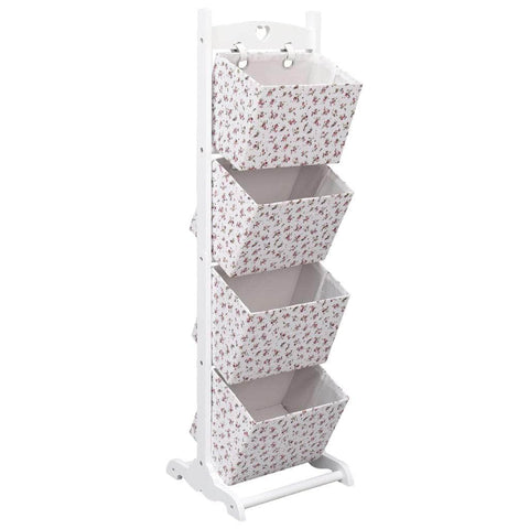 4-Layer Basket Rack Flower