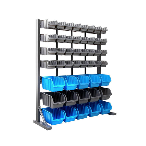 47 Bin Storage Shelving Rack