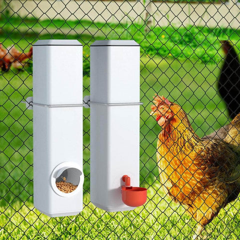 4L Chicken Feeder Water Dispenser