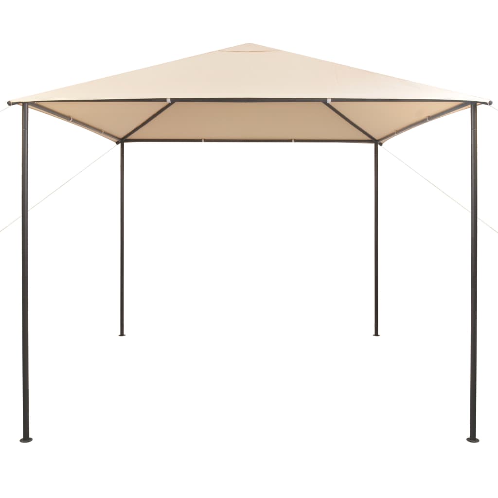 Gazebo Pavilion Tent Canopy Steel Beige