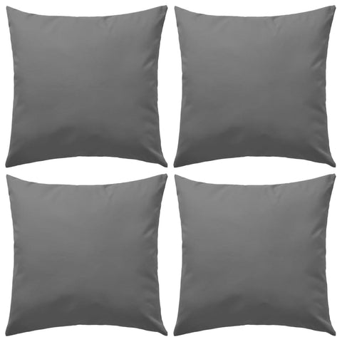 Outdoor Pillows 4 pcs (Grey)