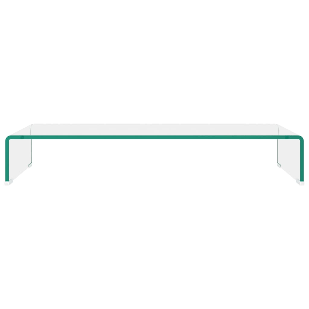 TV Stand/Monitor Riser Glass - Clear