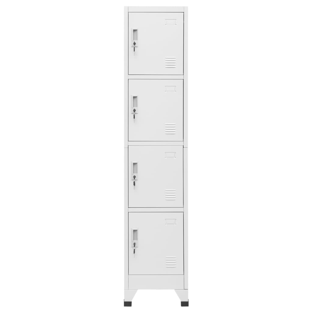 Locker Cabinet with 4 Compartments