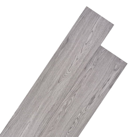 PVC Flooring Planks 5.26 mÂ² 2 mm Dark Grey