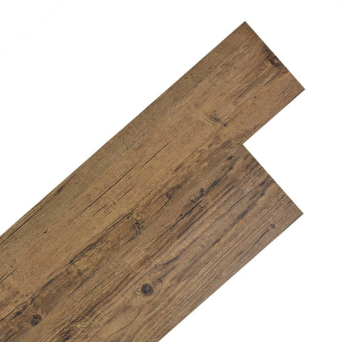 Self-adhesive PVC Flooring Planks 5.02 mÂ²  2 mm Walnut Brown