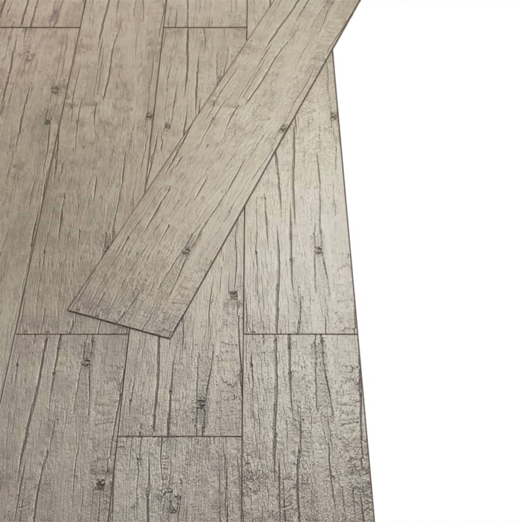 Self-adhesive PVC Flooring Planks 5.02 mÂ² 2 mm Oak Washed