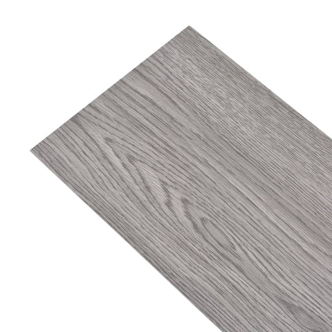 Self-adhesive PVC Flooring Planks 5.02 mÂ² 2 mm Dark Grey