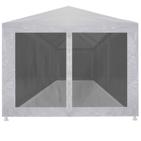 Party Tent with 8 Mesh Sidewalls