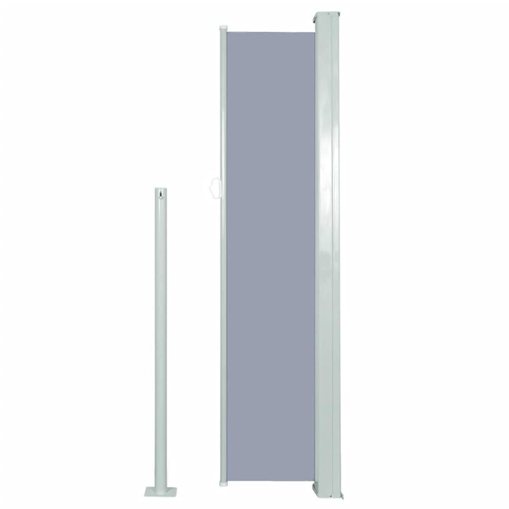 Retractable Side Awning - Grey