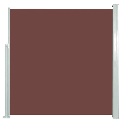 Retractable Side Awning  Brown