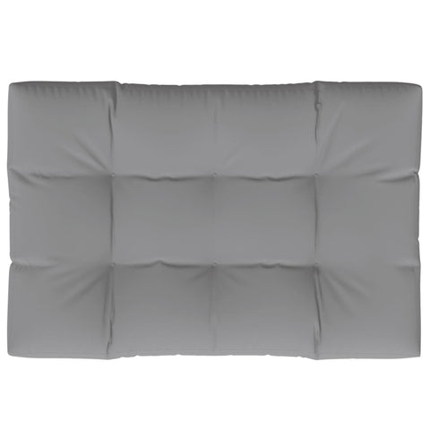 Grey Upholstered Seat Cushion