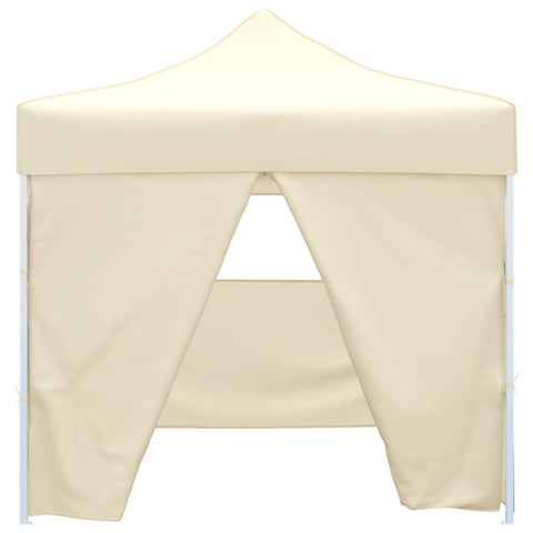 Foldable Tent with 4 Walls Cream