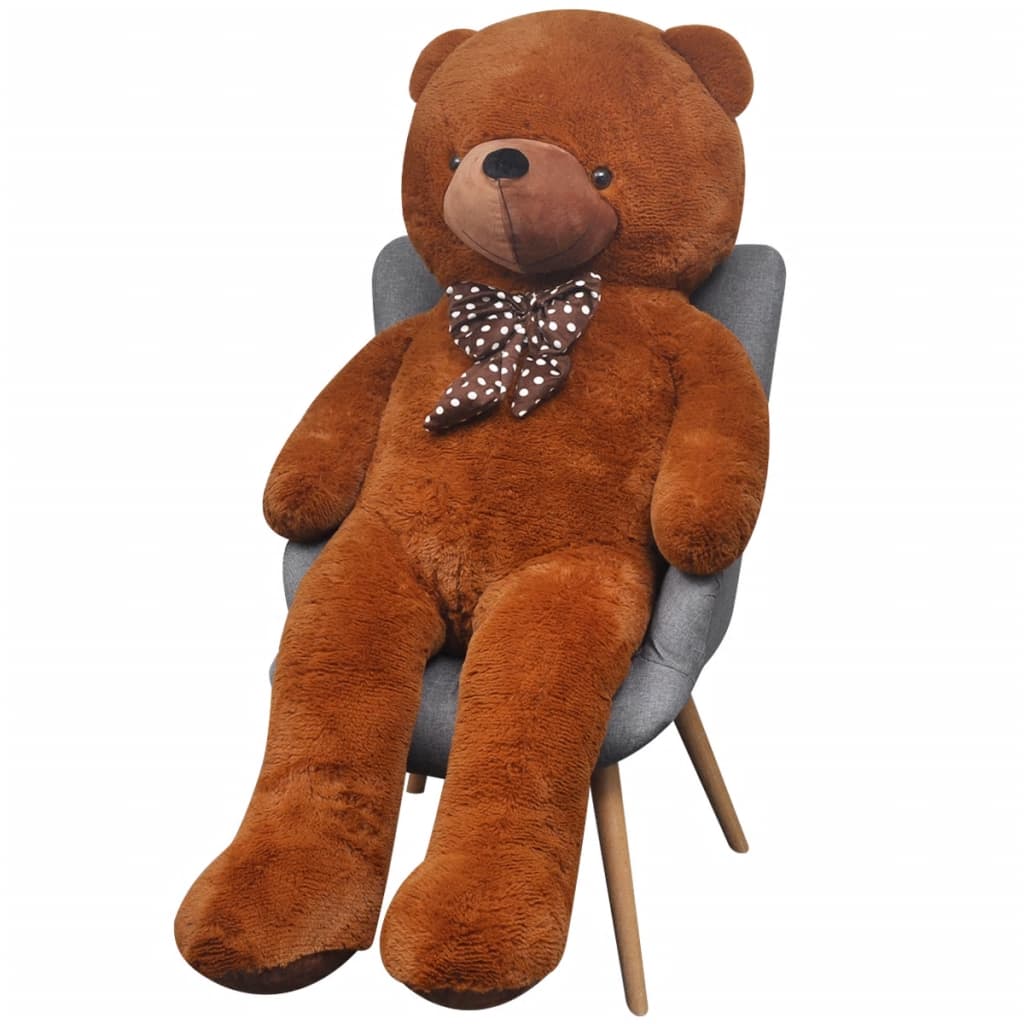 Teddy Bear Cuddly Toy Plush Brown 200 cm
