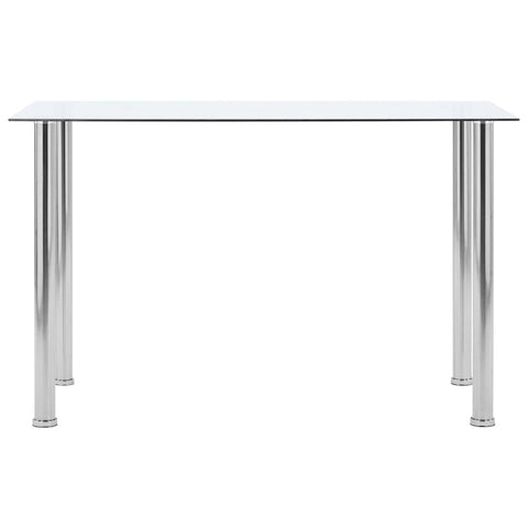 Dining Table Transparent Tempered Glass