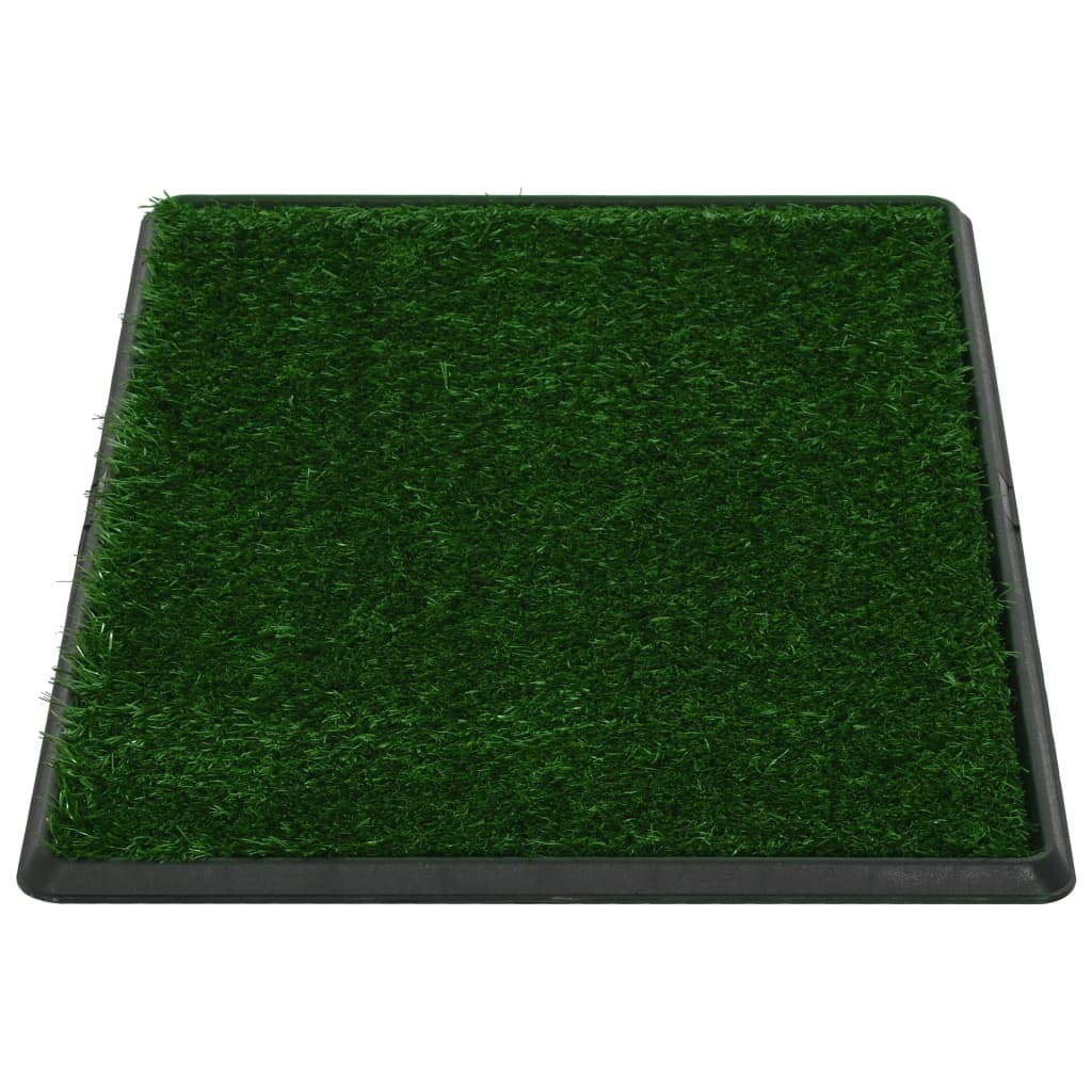 Pet Toilets 2 Pieces with Tray and Artificial Turf GreenWC