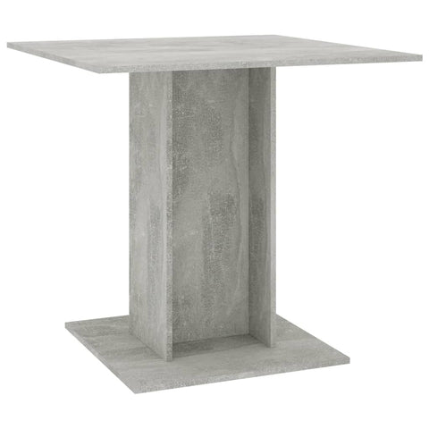 Dining Table Concrete Grey Chipboard