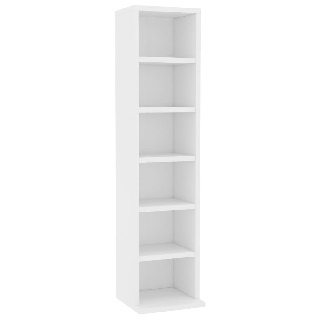 CD Cabinet White Chipboard
