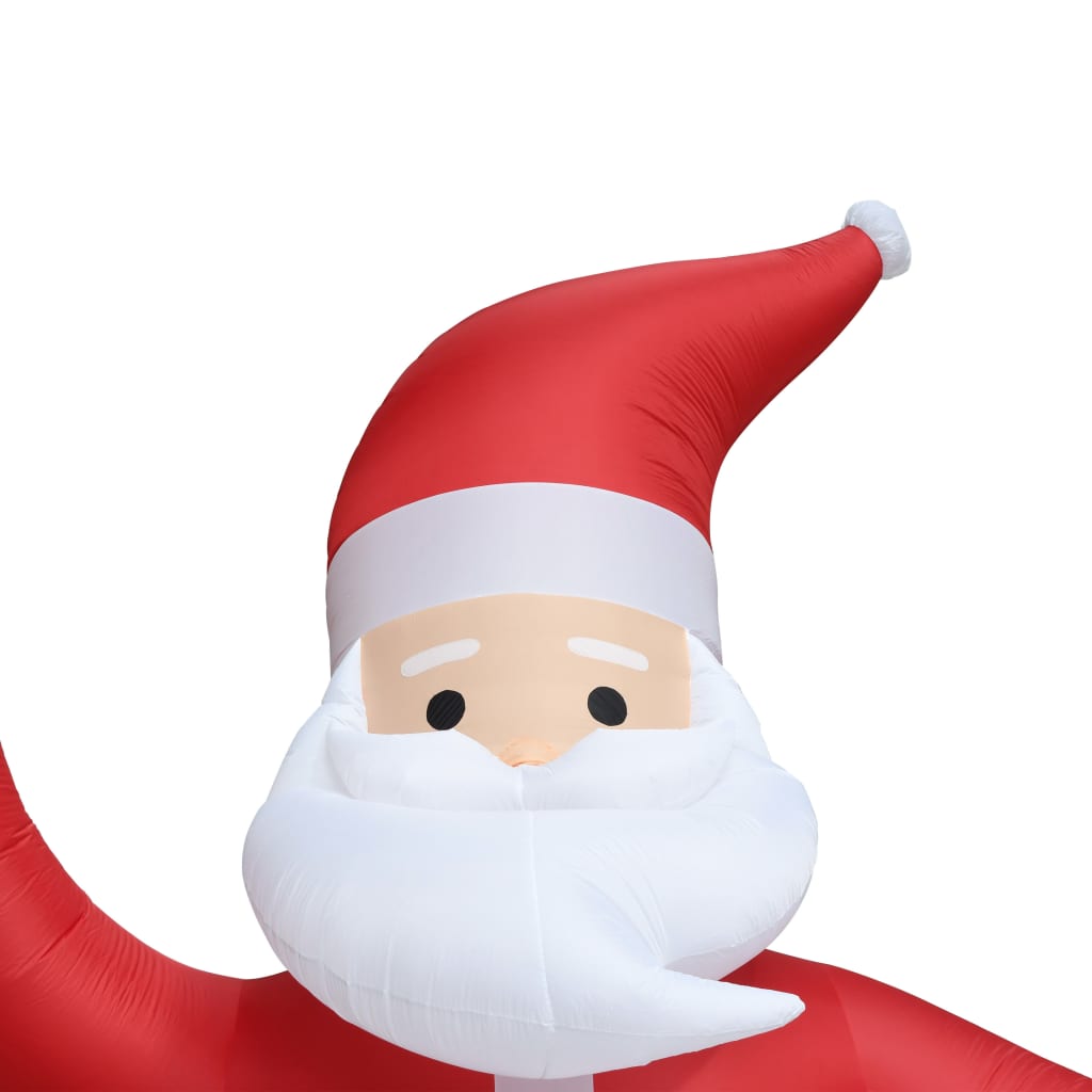 Christmas Inflatable Santa Claus LED IP44 600 cm XXL