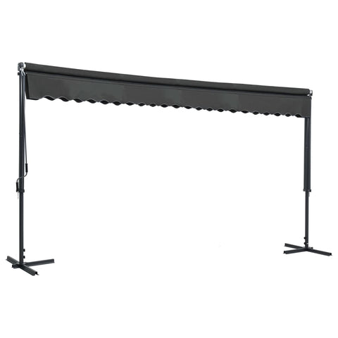 Free Standing Awning Anthracite L