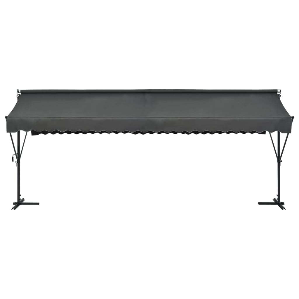 Free Standing Awning Anthracite XL