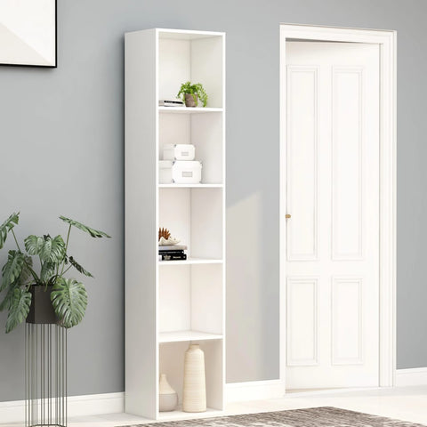 Book Cabinet White - Wood