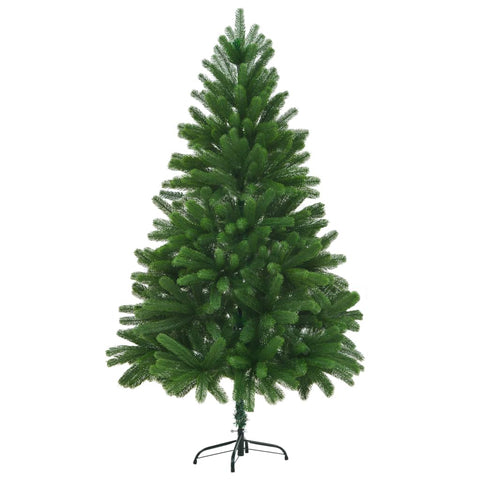 Artificial Christmas Tree with LEDs 210 cm Green