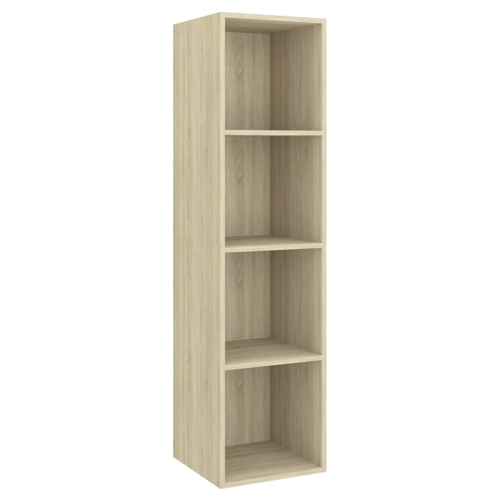 2 Piece TV Cabinet Set Oak Engineered Wood