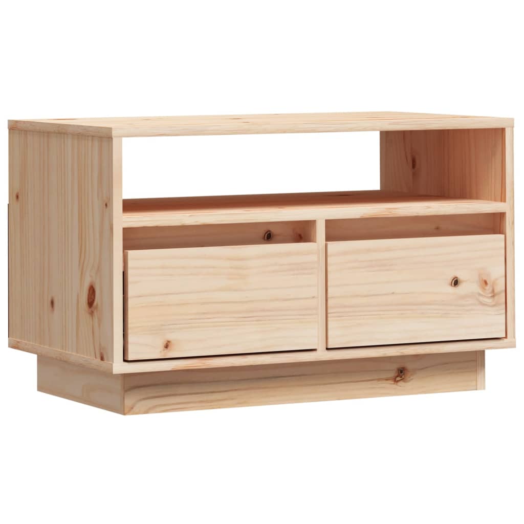 Tv Cabinet Entertainment Unit Solid Wood Pine