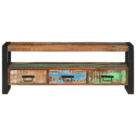 Reclaimed Wood TV Cabinet: A Solid & Stylish Storage Solution