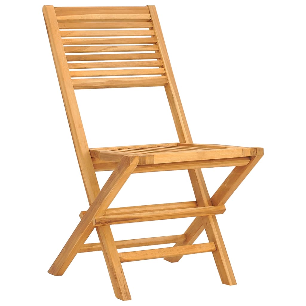 6-Piece Teak Wood Folding Garden Chair