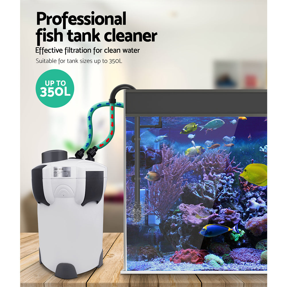 Aquarium Filter Fish Tank External Canister Water Pump 1850L/H