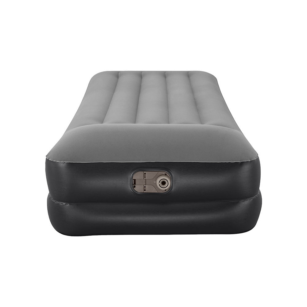 Air Mattress Single Inflatable Bed 46Cm Airbed Black