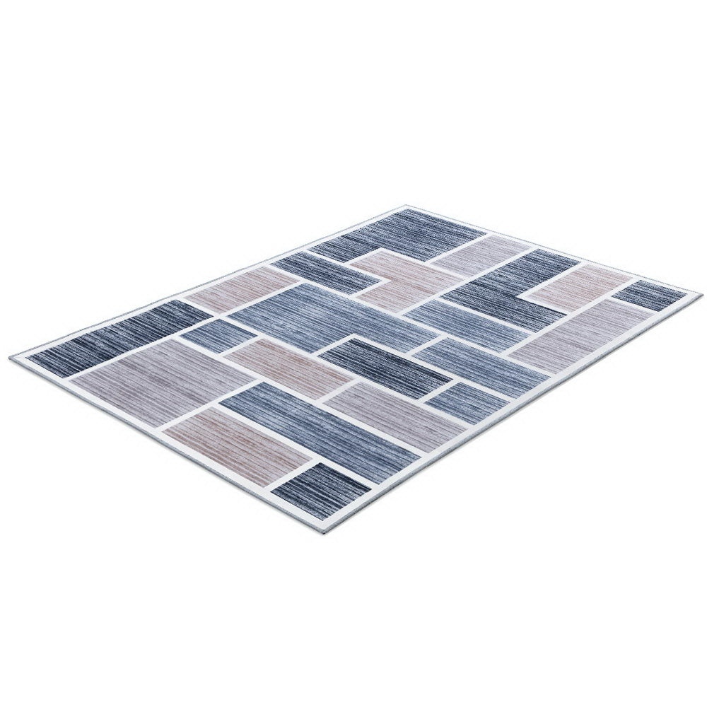 Floor Rug 120X170 Mat Carpet Short Pile Oblo