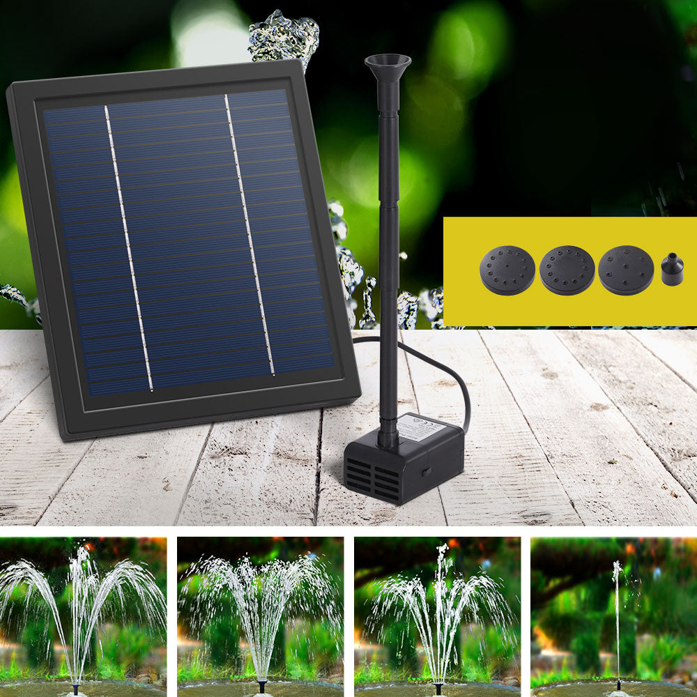 Solar Pond Pump Kit, Powered for Garden and Pool