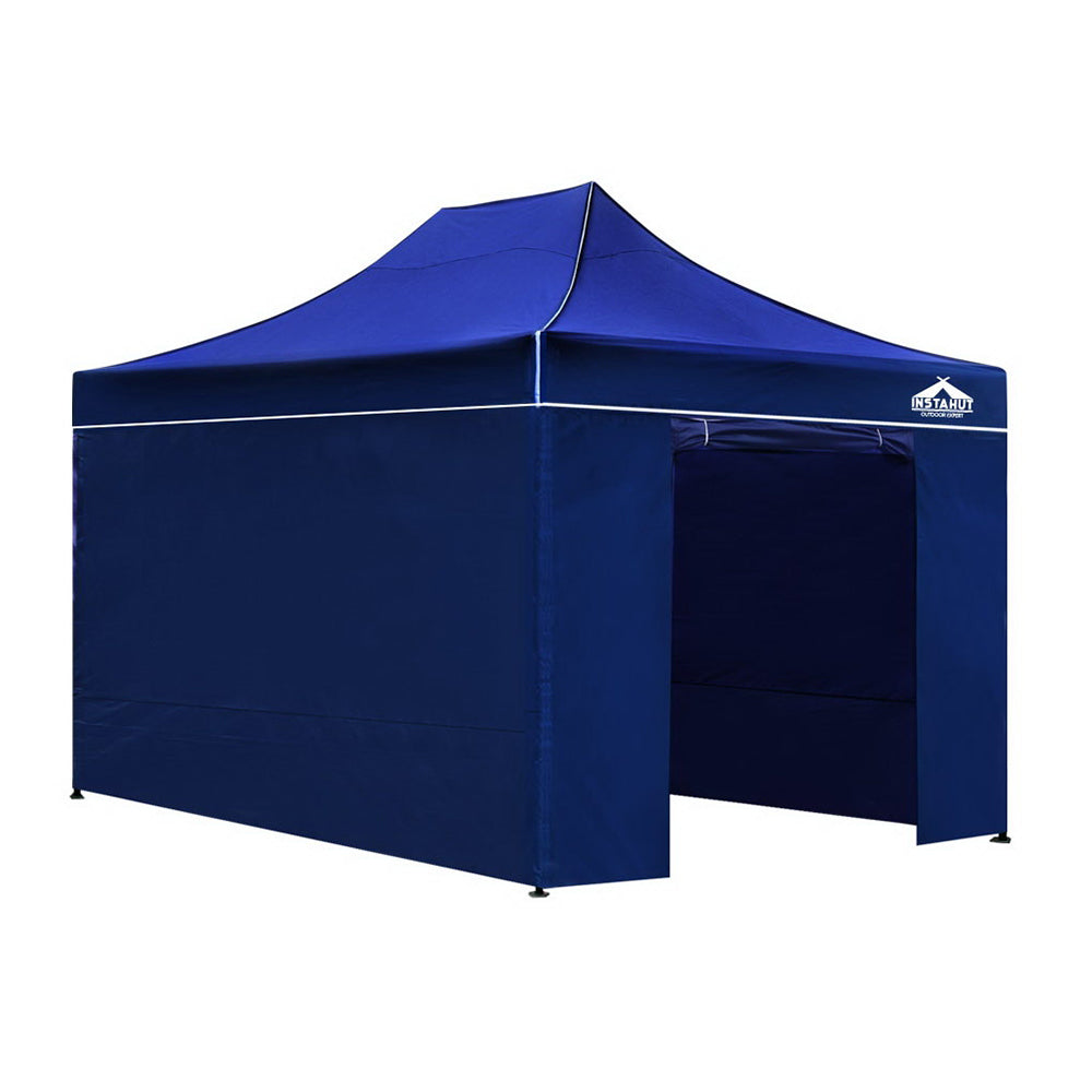 3X4.5 Pop Up Marquee Folding Tent - Blue