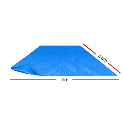 Pool Cover 500 Micron 11X4.8M Swimming Pool Solar Blanket Blue