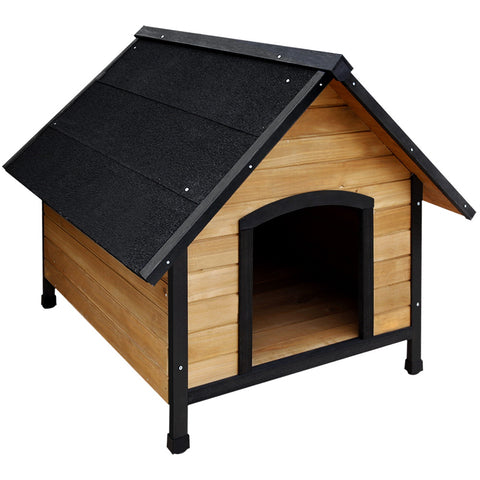 Xl Wooden Dog Kennel Outdoor Pet House Waterproof
