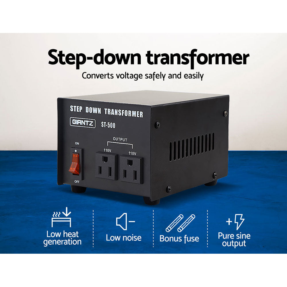 Step Down Transformer 500W 240V To 110V Stepdown Voltage