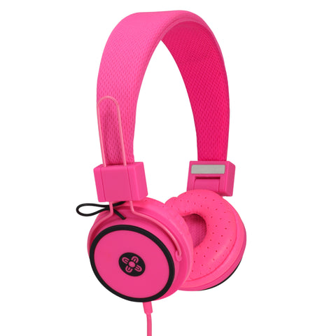 Hyper Pink Headphones