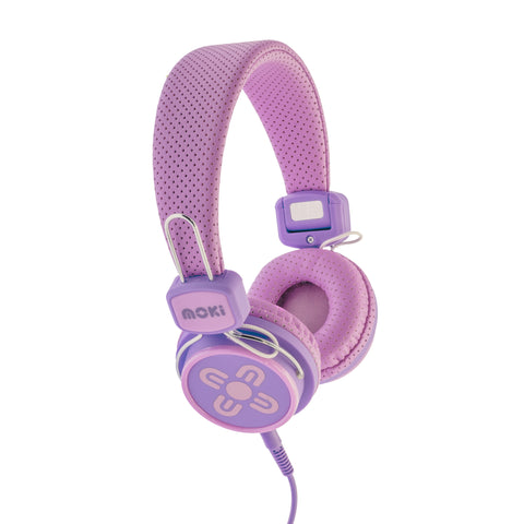 Kid Safe Volume Limited Pink & Purple Headphones