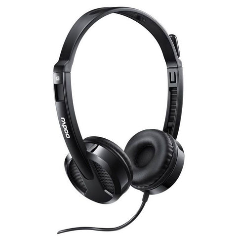 Wired Stereo Headsets With Hd Voice & Rotary Microphone (H100)