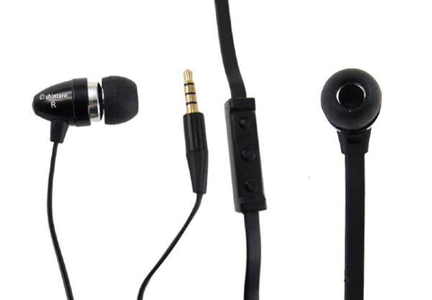 Stereo Earphone & Microphone Flat Cable (tangle free technology)