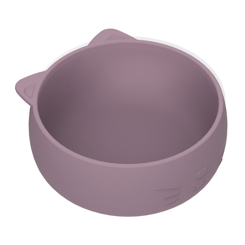 Riley Silicone Bowl - Pink Clay/Olive Green/Avocado Cream