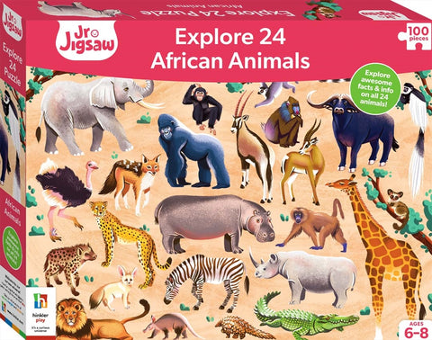 Jigsaw Explore 24: African Animals
