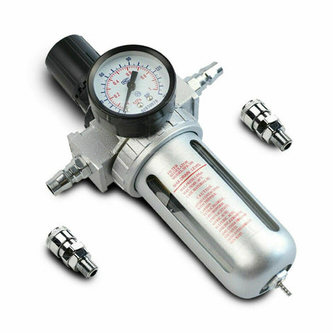Air Compressor Oil Moisture Water Filter Regulator Separator Mount