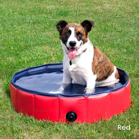 Pet Pool 160cm*30cm Red XXL FI-SB-107-SG