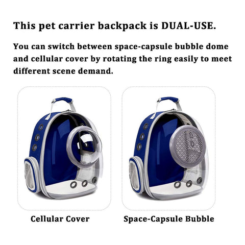 Space Capsule Backpack - Model 2 (Blue)
